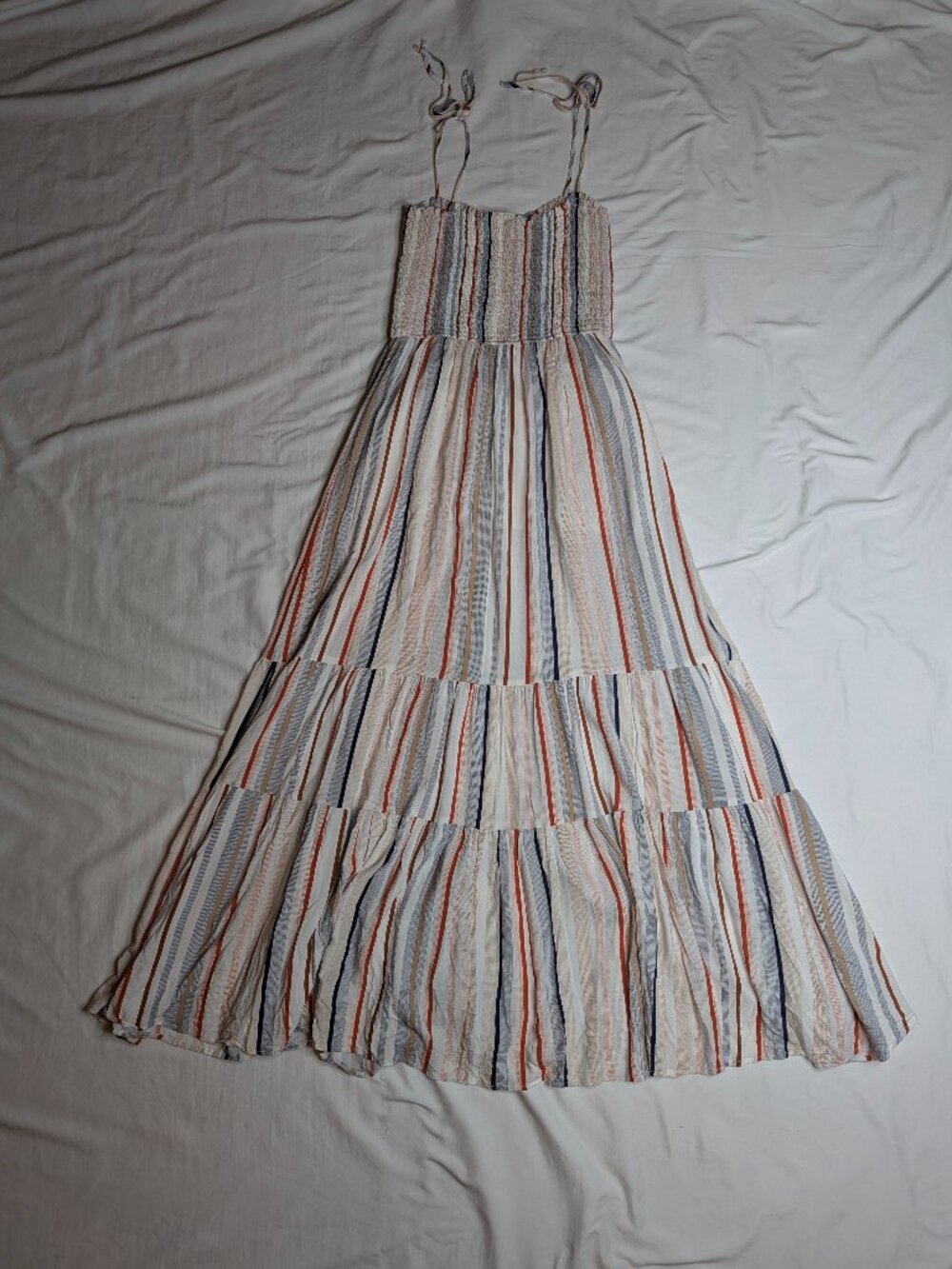 Storia Women’s Colorful Striped Dress – Size Small